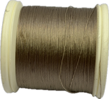 Gudebrod Nylon Thread- Size A - Almond 602 (100 Yard Spool)