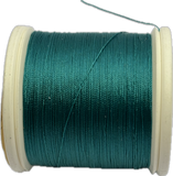 Gudebrod Nylon Thread - Size A - Teal 638 (100 Yard Spool)
