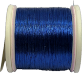 Gudebrod HT Metallic Nylon Thread - Size A - Royal Blue 9245 (100 Yard Spool)