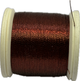 Gudebrod HT Metallic Nylon Thread - Size A - Red Bronze 9540 (100 Yard Spool)