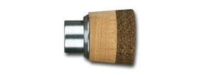 1" Removable Cork Fighting Butt (Flat Composite End)