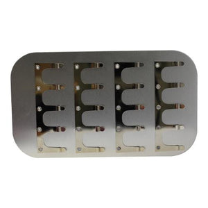 6" Clip Plate Fly Box Insert (Large 5 Clips)