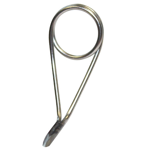 RECOIL Single Foot Spinning Guide in Natural Titanium Finish